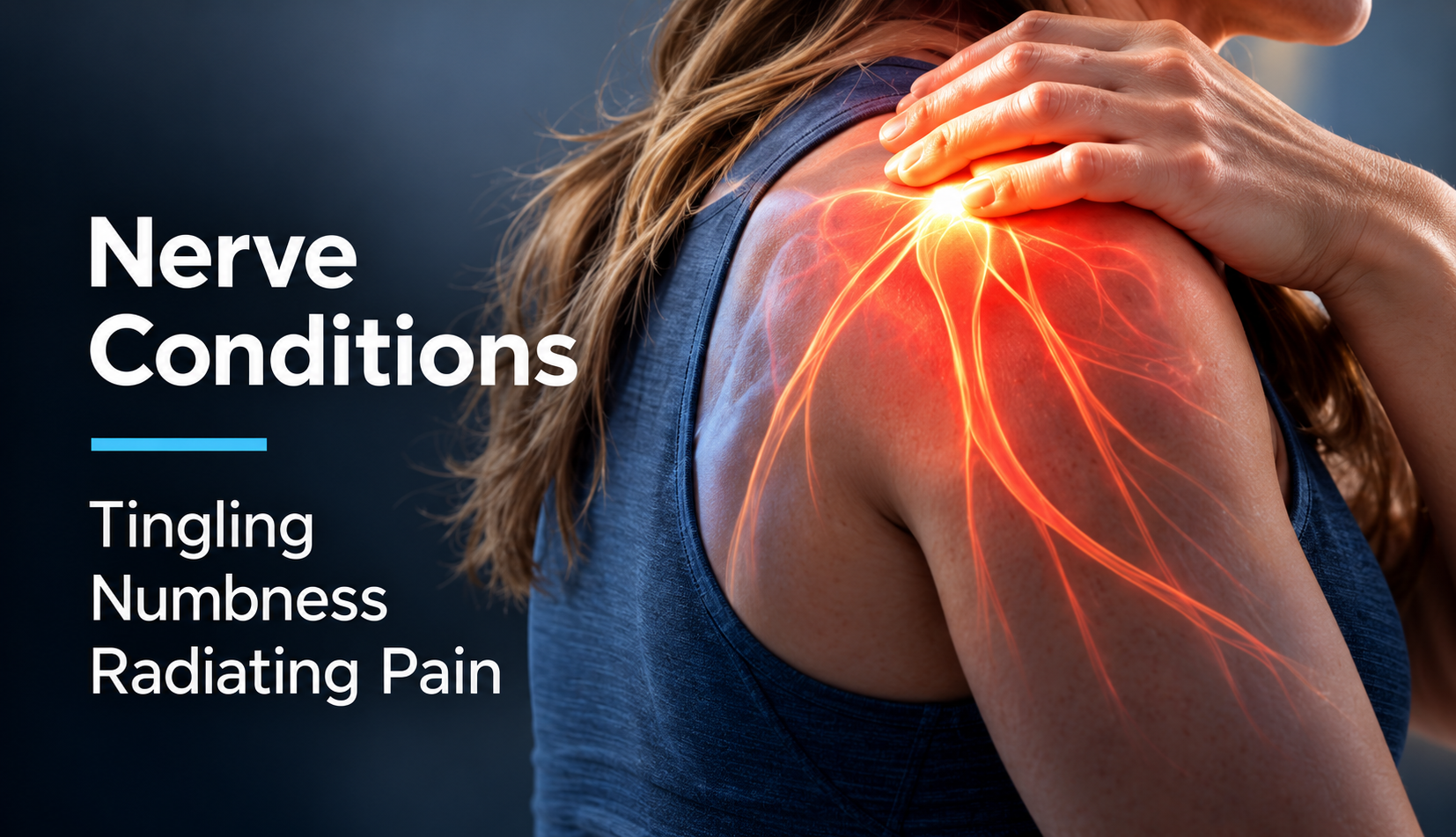 Nerve conditions including tingling, numbness and radiating pain